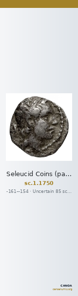 Seleucid Coins (part 2) 1750 — CANOA
