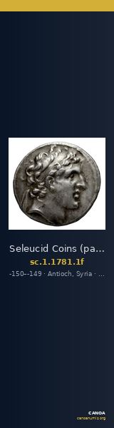 Seleucid Coins (part 2) 1781.1f — CANOA