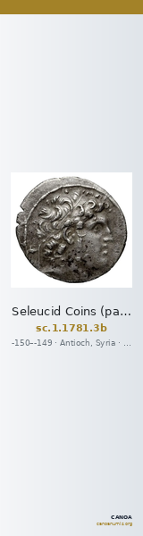 Seleucid Coins (part 2) 1781.3b — CANOA
