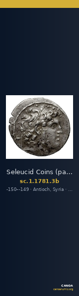 Seleucid Coins (part 2) 1781.3b — CANOA