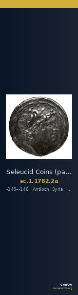 Seleucid Coins (part 2) 1782.2a — CANOA