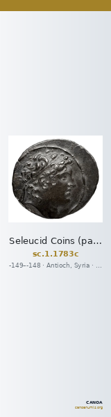 Seleucid Coins (part 2) 1783c — CANOA