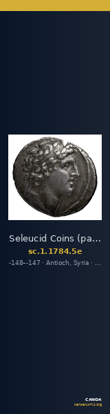 Seleucid Coins (part 2) 1784.5e — CANOA