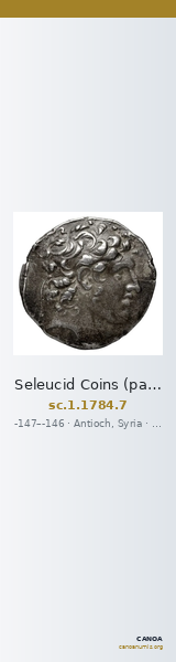 Seleucid Coins (part 2) 1784.7 — CANOA