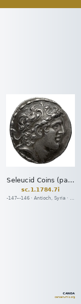 Seleucid Coins (part 2) 1784.7i — CANOA