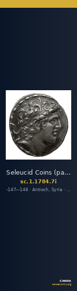 Seleucid Coins (part 2) 1784.7i — CANOA