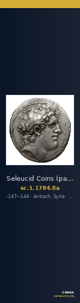 Seleucid Coins (part 2) 1784.8a — CANOA