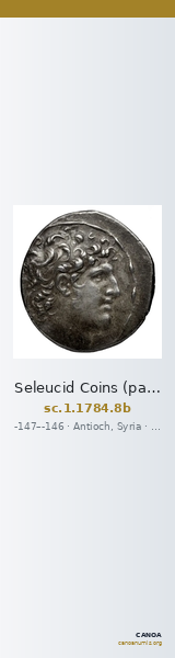 Seleucid Coins (part 2) 1784.8b — CANOA