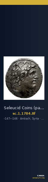 Seleucid Coins (part 2) 1784.8f — CANOA