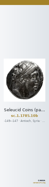 Seleucid Coins (part 2) 1785.10b — CANOA