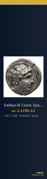 Seleucid Coins (part 2) 1785.11 — CANOA