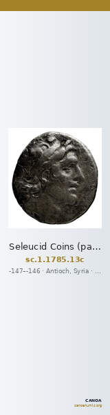 Seleucid Coins (part 2) 1785.13c — CANOA