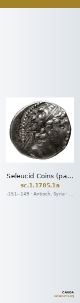 Seleucid Coins (part 2) 1785.1a — CANOA