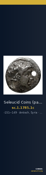 Seleucid Coins (part 2) 1785.1c — CANOA