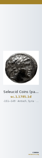 Seleucid Coins (part 2) 1785.1d — CANOA