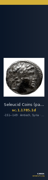 Seleucid Coins (part 2) 1785.1d — CANOA