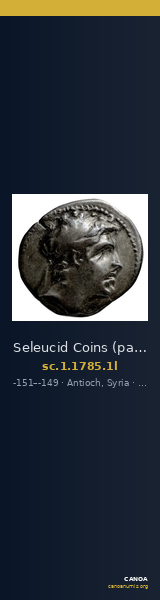 Seleucid Coins (part 2) 1785.1l — CANOA