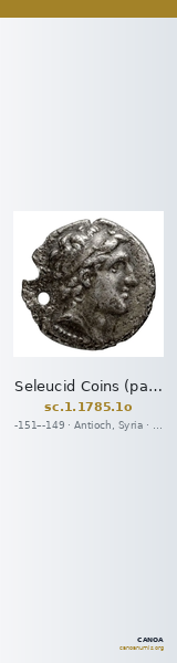 Seleucid Coins (part 2) 1785.1o — CANOA