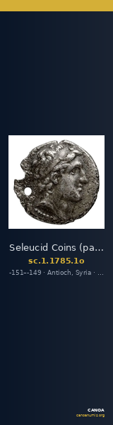 Seleucid Coins (part 2) 1785.1o — CANOA