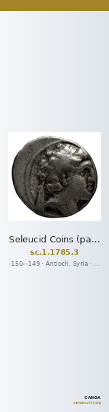 Seleucid Coins (part 2) 1785.3 — CANOA