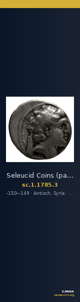 Seleucid Coins (part 2) 1785.3 — CANOA