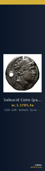 Seleucid Coins (part 2) 1785.3a — CANOA