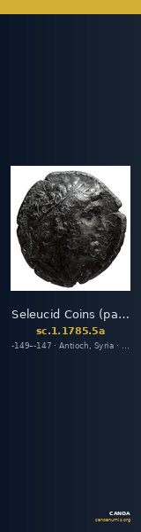 Seleucid Coins (part 2) 1785.5a — CANOA
