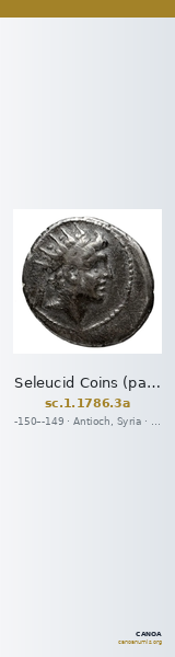 Seleucid Coins (part 2) 1786.3a — CANOA