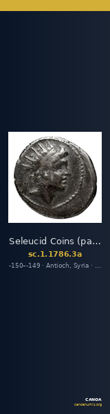 Seleucid Coins (part 2) 1786.3a — CANOA