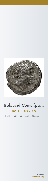 Seleucid Coins (part 2) 1786.3b — CANOA