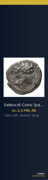 Seleucid Coins (part 2) 1786.3b — CANOA