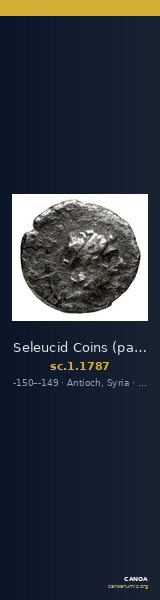 Seleucid Coins (part 2) 1787 — CANOA