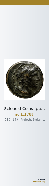 Seleucid Coins (part 2) 1788 — CANOA