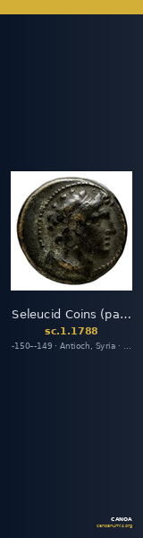 Seleucid Coins (part 2) 1788 — CANOA