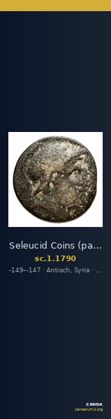 Seleucid Coins (part 2) 1790 — CANOA
