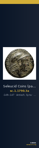 Seleucid Coins (part 2) 1790.3a — CANOA