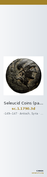 Seleucid Coins (part 2) 1790.3d — CANOA