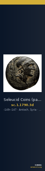 Seleucid Coins (part 2) 1790.3d — CANOA