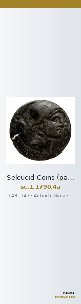 Seleucid Coins (part 2) 1790.4a — CANOA