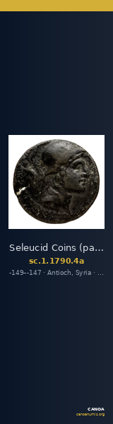 Seleucid Coins (part 2) 1790.4a — CANOA