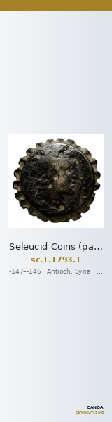 Seleucid Coins (part 2) 1793.1 — CANOA