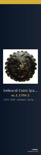 Seleucid Coins (part 2) 1793.1 — CANOA
