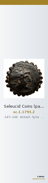 Seleucid Coins (part 2) 1793.2 — CANOA