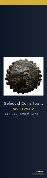 Seleucid Coins (part 2) 1793.2 — CANOA