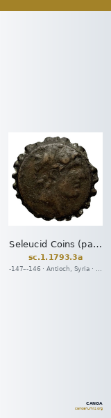 Seleucid Coins (part 2) 1793.3a — CANOA