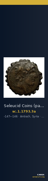 Seleucid Coins (part 2) 1793.3a — CANOA