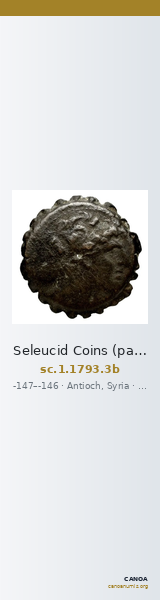 Seleucid Coins (part 2) 1793.3b — CANOA