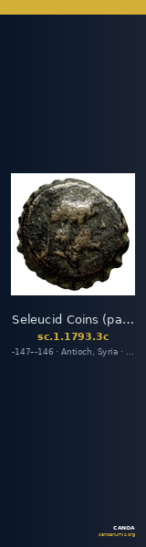 Seleucid Coins (part 2) 1793.3c — CANOA