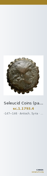 Seleucid Coins (part 2) 1793.4 — CANOA
