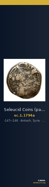 Seleucid Coins (part 2) 1794a — CANOA